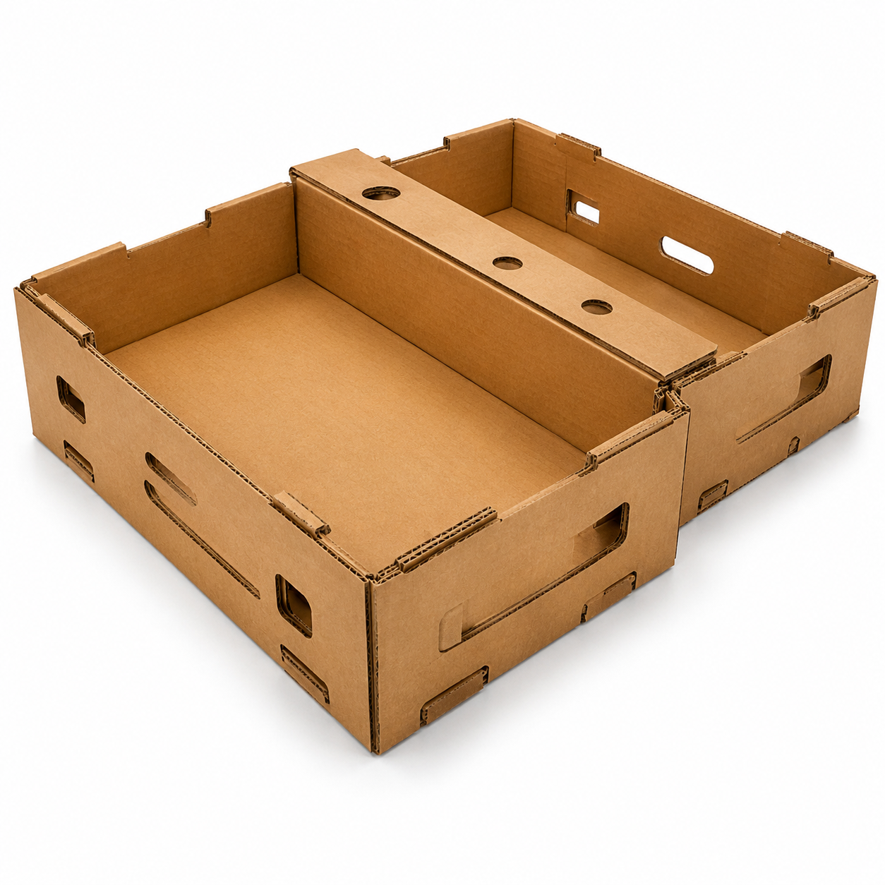 Trays and Partitions